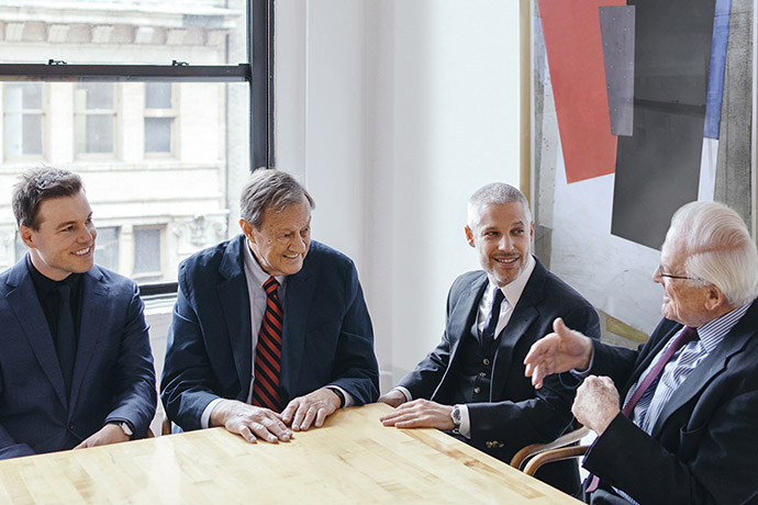 Mackey, Ivan, Sagi, and Tom